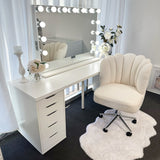 NEW! VC PLUSH CLOUD VANITY CHAIR