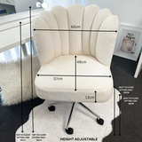 NEW! VC PLUSH CLOUD VANITY CHAIR